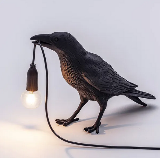 Lampe Corbeau Mystique